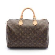 Louis Vuitton Vintage Pre-owned Canvas handvskor Brown, Dam