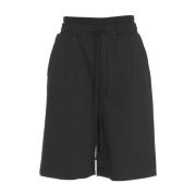 Thom Krom Svarta Dragsko Shorts Black, Herr