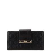 Gucci Vintage Pre-owned Laeder plnbcker Black, Dam