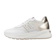 Nerogiardini Snörade sportiga sneakers White, Dam