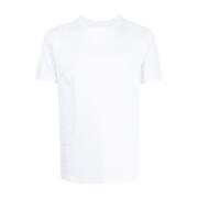 Emporio Armani Kortärmad Logo Print T-shirt White, Herr