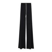 Rick Owens Svarta Dragsko Bias Byxor Black, Dam