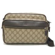 Gucci Vintage Pre-owned Canvas gucci-vskor Beige, Dam