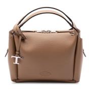 Tod's Stilren Läder Väska Brown, Dam