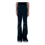 Rick Owens Funktionella cargobyxor med dragkedjeförsedda fickor Black,...