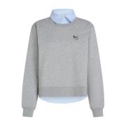 Karl Lagerfeld Ikon Sweatshirt Gray, Dam