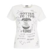 Mother Vit T-shirt 'The Boxy Goodie Goodie' White, Dam