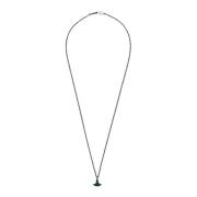 Vivienne Westwood Orb Motif Hänge Halsband Green, Herr