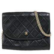 Chanel Vintage Pre-owned Laeder chanel-vskor Black, Dam