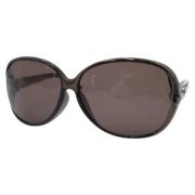 Gucci Vintage Pre-owned Plast solglasgon Brown, Dam