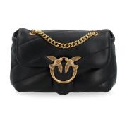 Pinko Svart Love Baby Puff Black, Dam