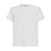 Etro Avslappnad Bomull T-shirt White, Herr