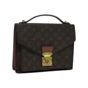 Louis Vuitton Vintage Pre-owned Canvas handvskor Black, Dam