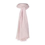 Codello Festlig Scarf med Ädelstenar Pink, Dam