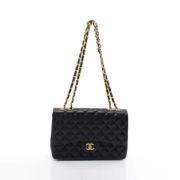 Chanel Vintage Pre-owned Laeder chanel-vskor Black, Dam