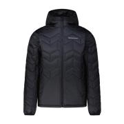 Peak Performance Modern Zigzag Mönstrad Huva Jacka Black, Herr