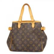 Louis Vuitton Vintage Pre-owned Tyg louis-vuitton-vskor Brown, Dam