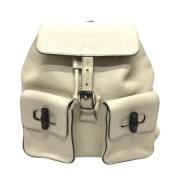 Gucci Vintage Pre-owned Laeder gucci-vskor White, Dam