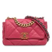 Chanel Vintage Pre-owned Laeder chanel-vskor Pink, Dam