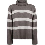 Seventy Stiliga Sweaters Kollektion Gray, Dam