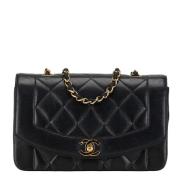 Chanel Vintage Pre-owned Laeder chanel-vskor Black, Dam