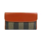 Fendi Vintage Pre-owned Canvas plnbcker Brown, Dam