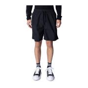 Stone Island Svarta Ghost Cargo Shorts Black, Herr