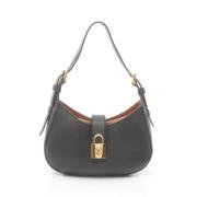 Louis Vuitton Vintage Pre-owned Laeder crossbodyvskor Black, Dam