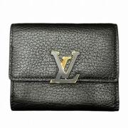 Louis Vuitton Vintage Pre-owned Laeder plnbcker Black, Dam