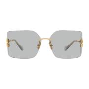 Miu Miu Stilren Handväska med Unik Design Gray, Unisex