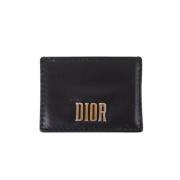 Dior Vintage Pre-owned Laeder plnbcker Black, Dam