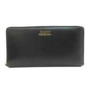 Gucci Vintage Pre-owned Laeder plnbcker Black, Dam