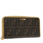 Fendi Vintage Pre-owned Canvas plnbcker Brown, Dam