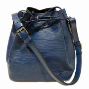 Louis Vuitton Vintage Pre-owned Laeder axelremsvskor Blue, Dam