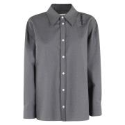 Marni Stilig Overshirt för Män Gray, Dam