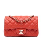 Chanel Vintage Pre-owned Laeder chanel-vskor Orange, Dam