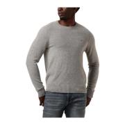 Tommy Hilfiger Lambswool Crew Neck Tröja Gray, Herr