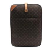 Louis Vuitton Vintage Pre-owned Canvas resvskor Brown, Dam