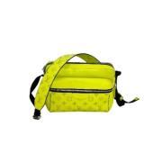 Louis Vuitton Vintage Pre-owned Canvas crossbodyvskor Yellow, Dam