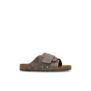 Birkenstock Slides Kyoto Gray, Herr