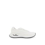 Boss Vita bomulls sneakers med kardborrband White, Herr