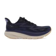 Hoka One One Andningsbara Stickade Sneakers med Durabrasion Sula Blue,...