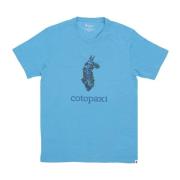 Cotopaxi Lama Poolside Tee Herr T-shirt Blue, Herr