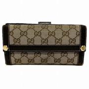 Gucci Vintage Pre-owned Canvas plnbcker Brown, Dam