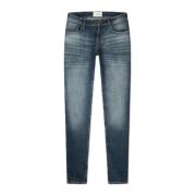 Pure Path Mörkblå Skinny Fit Denim Jeans Blue, Herr