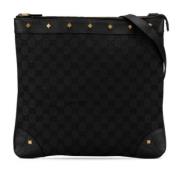 Gucci Vintage Pre-owned Canvas axelremsvskor Black, Dam