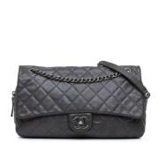 Chanel Vintage Pre-owned Laeder chanel-vskor Gray, Dam