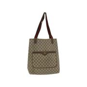 Gucci Vintage Pre-owned Laeder gucci-vskor Beige, Dam