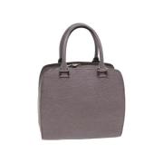 Louis Vuitton Vintage Pre-owned Laeder louis-vuitton-vskor Gray, Dam