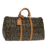 Louis Vuitton Vintage Pre-owned Canvas louis-vuitton-vskor Brown, Dam